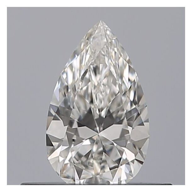 0.3 Carat Diamant de taille Poire, Couleur F, Pureté VVS1