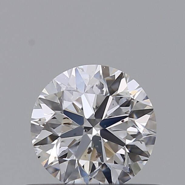 0.5 Karaat Diamant met een Briljant vorm, Kleur D, Zuiverheid SI1