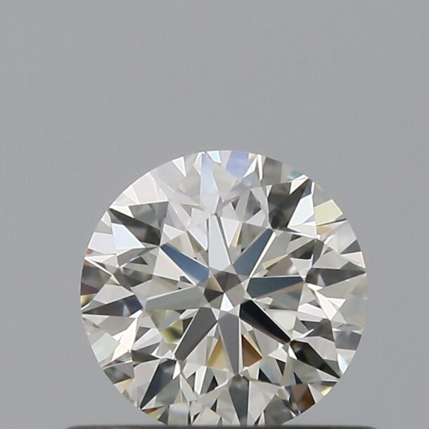 0.5 Karaat Diamant met een Briljant vorm, Kleur I, Zuiverheid VVS2