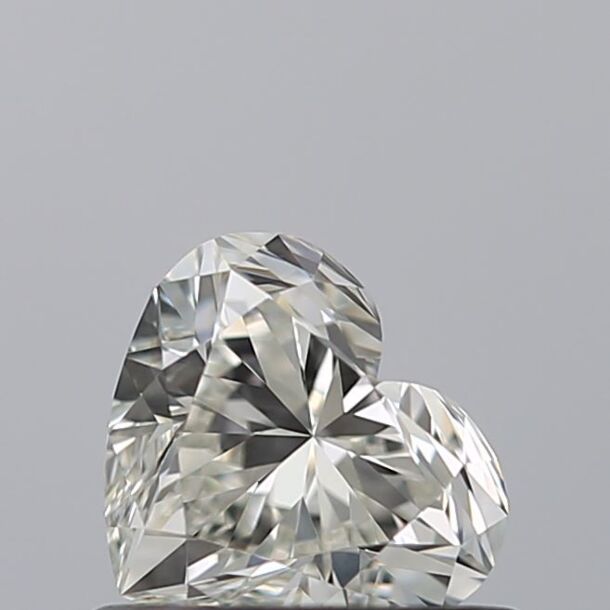 0.51 Carat Diamond, Heart Cut, Color H, Clarity VVS1
