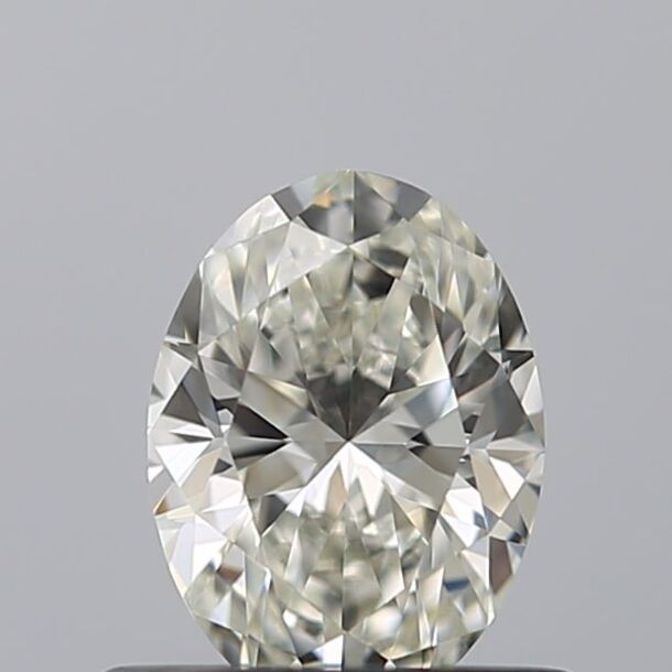 0.5 Carat Diamant de taille Oval, Couleur H, Pureté VVS1