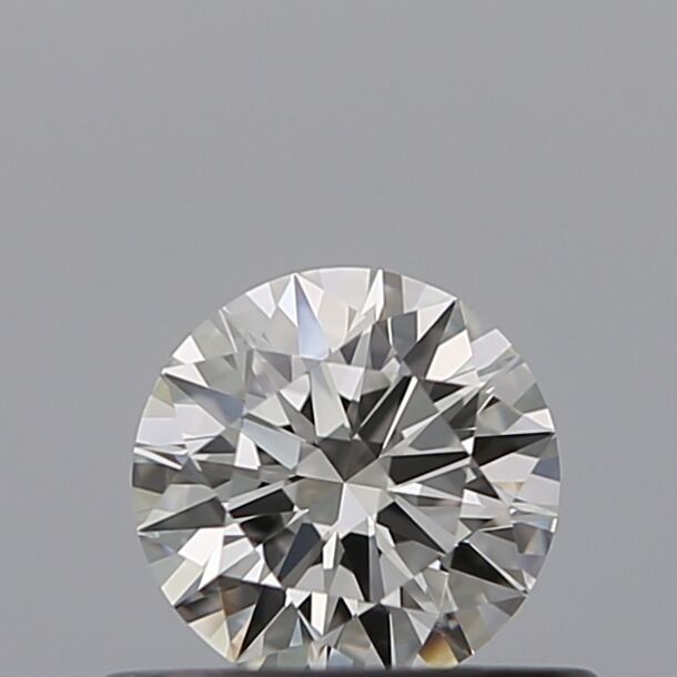 0.4 Carat Diamond, Round Cut, Color G, Clarity VVS1