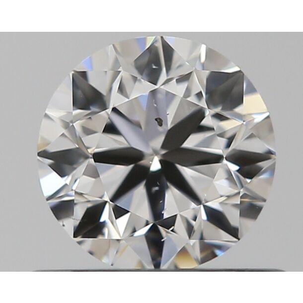 0.5 Carat Diamond, Round Cut, Color D, Clarity SI1