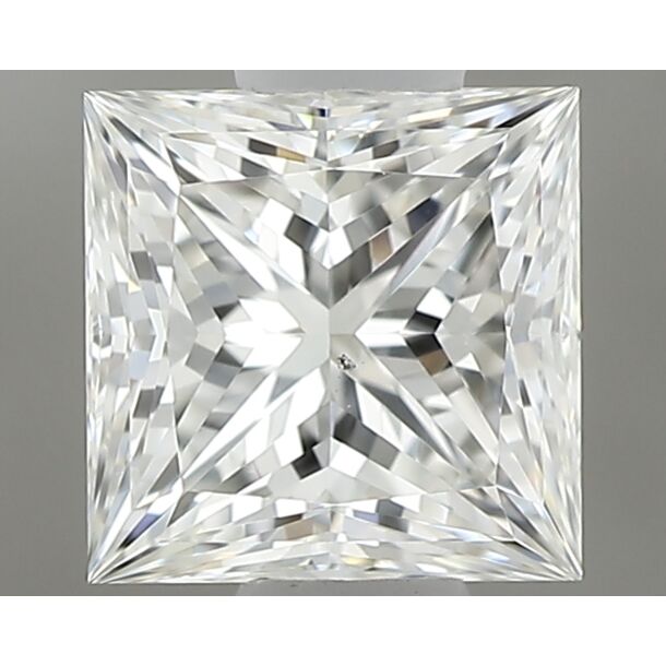 0.52 Karat Diamant Im Prinzessschliff, Farbe H, Reinheit VS2