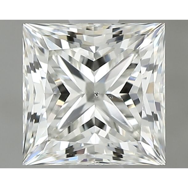 1 Karat Diamant Im Prinzessschliff, Farbe I, Reinheit SI1