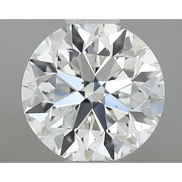 0.5 Carat Diamond, Round Cut, Color D, Clarity SI1