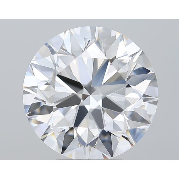 4.02 Carat Diamond, Round Cut, Color D, Clarity IF