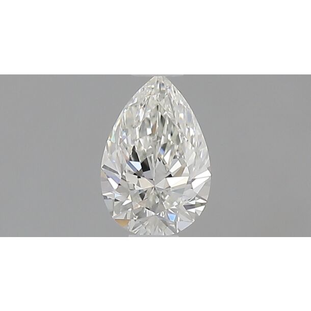 0.43 Carat Diamond, Pear Cut, Color I, Clarity VVS2