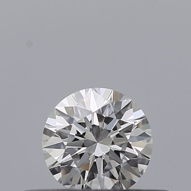 0.27 Carat Diamond, Round Cut, Color D, Clarity VVS1