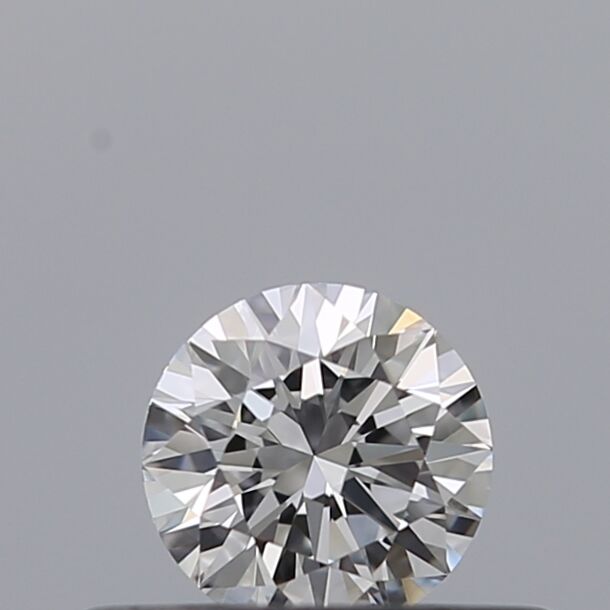 0.27 Carat Diamond, Round Cut, Color D, Clarity VVS1