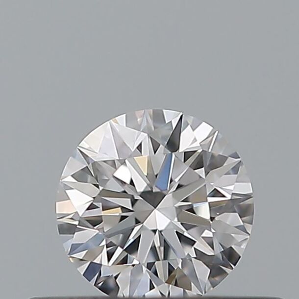0.27 Carat Diamond, Round Cut, Color D, Clarity VVS1