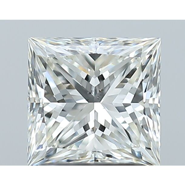 1.51 Carat Diamant de taille Princesse, Couleur I, Pureté SI1