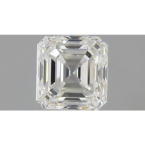 1.01 Karat Diamant Im Asscherschliff, Farbe H, Reinheit VS2