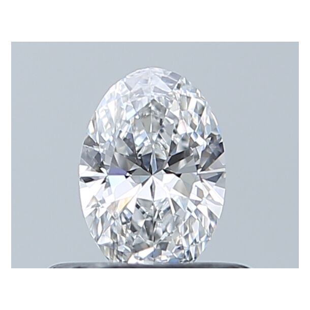 0.37 Carat Diamond, Oval Cut, Color D, Clarity VVS1