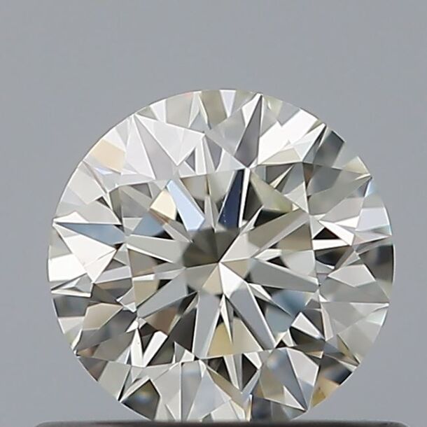 0.5 Carat Diamond, Round Cut, Color H, Clarity VS2