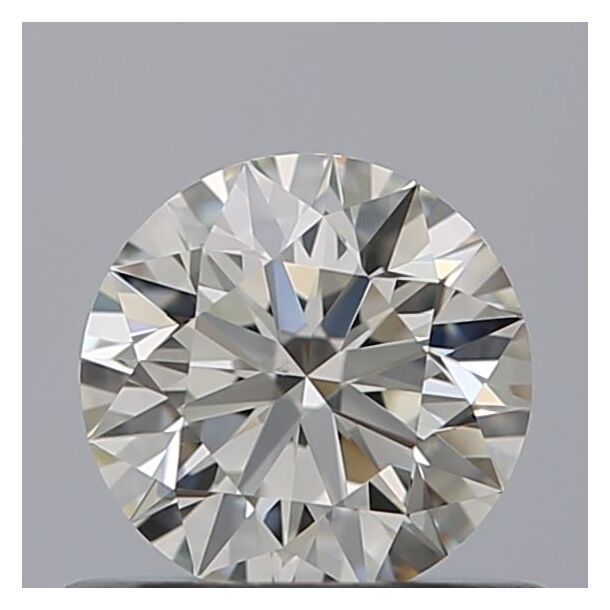 0.51 Carat Diamond, Round Cut, Color H, Clarity VS1