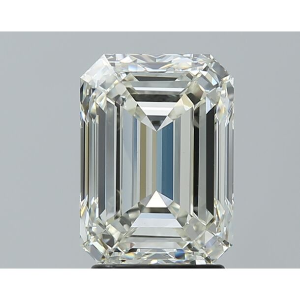 3.01 Carat Diamond, Emerald Cut, Color I, Clarity VVS2
