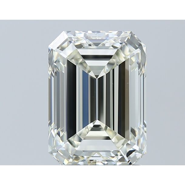3.01 Carat Diamond, Emerald Cut, Color I, Clarity VVS2