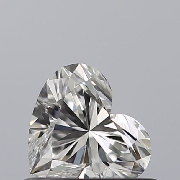 0.46 Karaat Diamant met een Hart vorm, Kleur G, Zuiverheid VVS2 0.46 Karaat Diamant met een Hart vorm, Kleur G, Zuiverheid VVS2