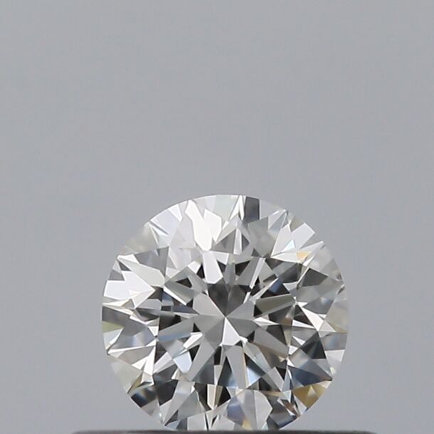 0.3 Carat Diamond, Round Cut, Color F, Clarity VVS2