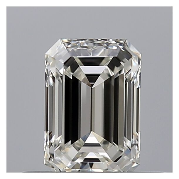 0.5 Carat Diamond, Emerald Cut, Color H, Clarity VVS1