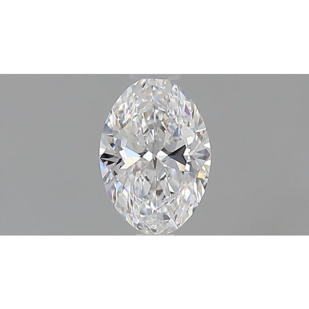 0.42 Carat Diamant de taille Oval, Couleur D, Pureté VVS1 0.42 Carat Diamant de taille Oval, Couleur D, Pureté VVS1
