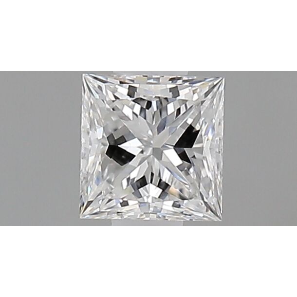 0.36 Karaat Diamant met een Prinses vorm, Kleur D, Zuiverheid VS1