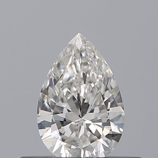 0.3 Karaat Diamant met een Peer vorm, Kleur E, Zuiverheid IF