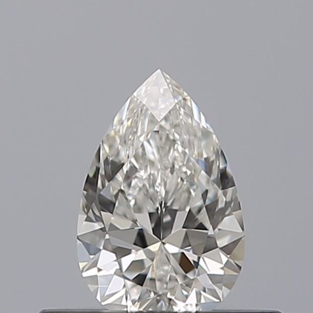 0.31 Karaat Diamant met een Peer vorm, Kleur F, Zuiverheid VVS2