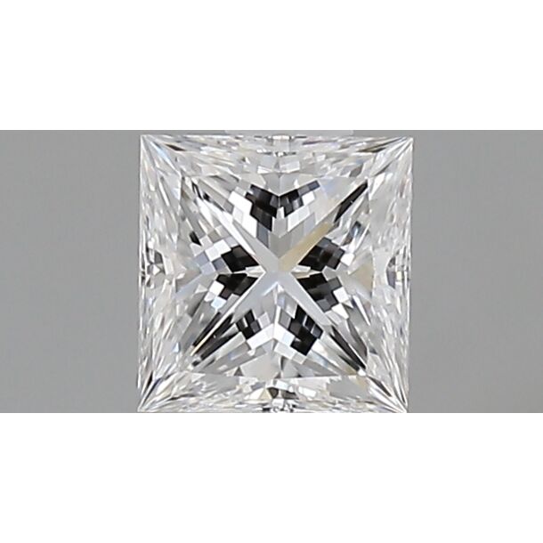 0.5 Carat Diamant Naturel de taille Princesse, Couleur D, Pureté VS1 0.5 Carat Diamant Naturel de taille Princesse, Couleur D, Pureté VS1