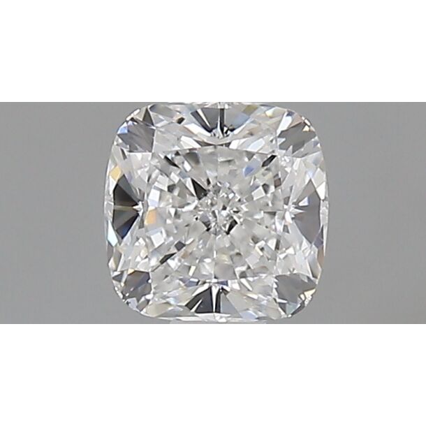 0.53 Carat Diamant de taille Coussin, Couleur E, Pureté VS2