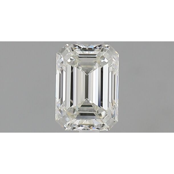 0.76 Carat Diamond, Emerald Cut, Color I, Clarity VVS1 0.76 Carat Diamond, Emerald Cut, Color I, Clarity VVS1