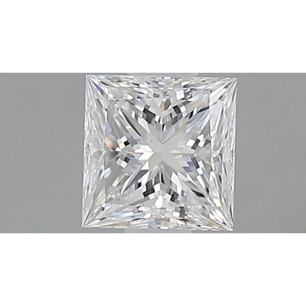 0.51 Carat Diamant Naturel de taille Princesse, Couleur D, Pureté VS2 0.51 Carat Diamant Naturel de taille Princesse, Couleur D, Pureté VS2