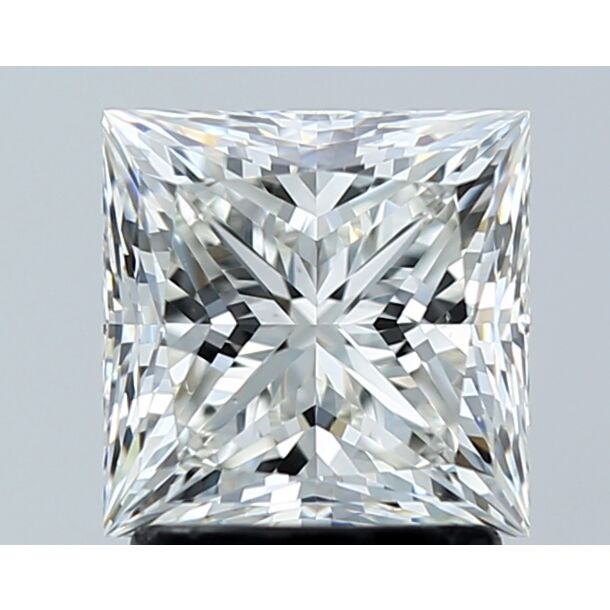 2.01 Karat Natürlicher Diamant Im Prinzessschliff, Farbe H, Reinheit VS1 2.01 Karat Natürlicher Diamant Im Prinzessschliff, Farbe H, Reinheit VS1
