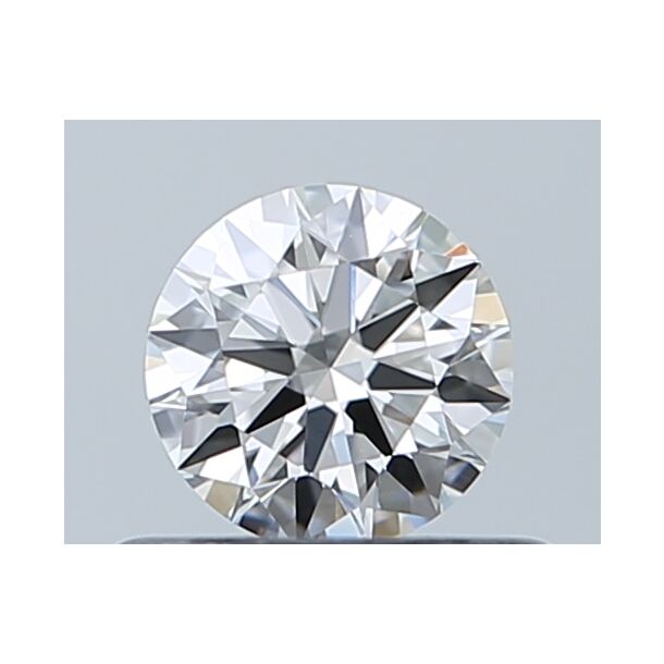 0.4 Carat Diamond, Round Cut, Color G, Clarity VVS2