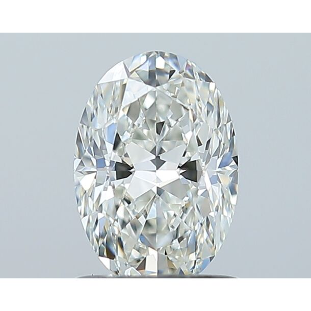 1.01 Carat Diamant de taille Oval, Couleur H, Pureté VS1