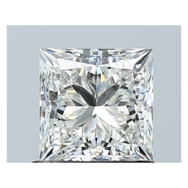 1.02 Karat Diamant Im Prinzessschliff, Farbe I, Reinheit IF