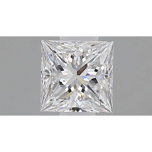 0.33 Karaat Diamant met een Prinses vorm, Kleur D, Zuiverheid VVS1