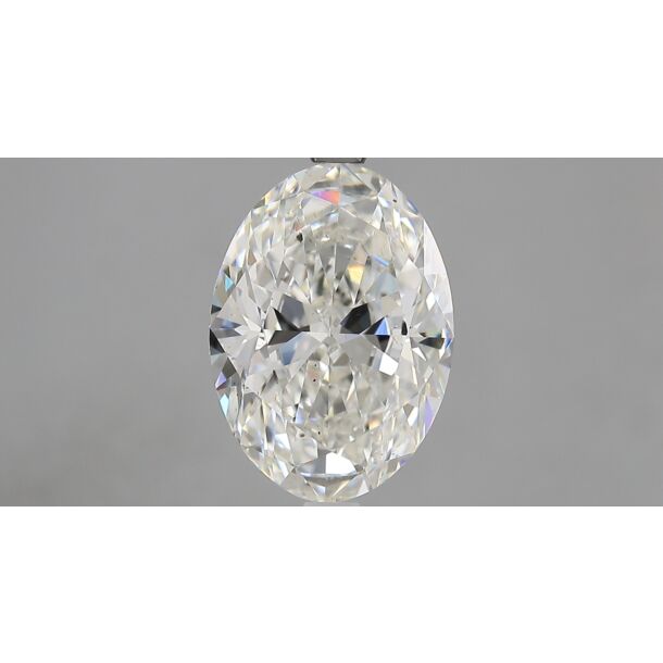 3.01 Carat Diamond, Oval Cut, Color H, Clarity SI1