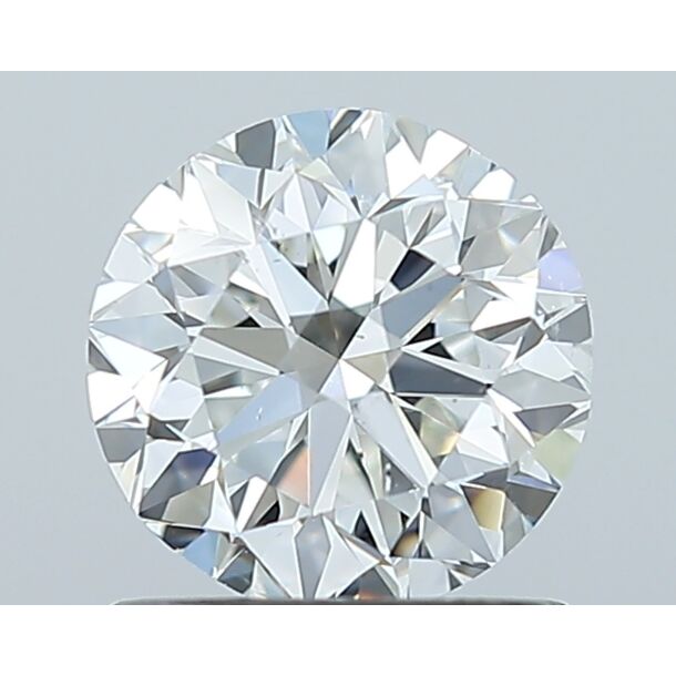 1.02 Karaat Diamant met een Briljant vorm, Kleur H, Zuiverheid SI1