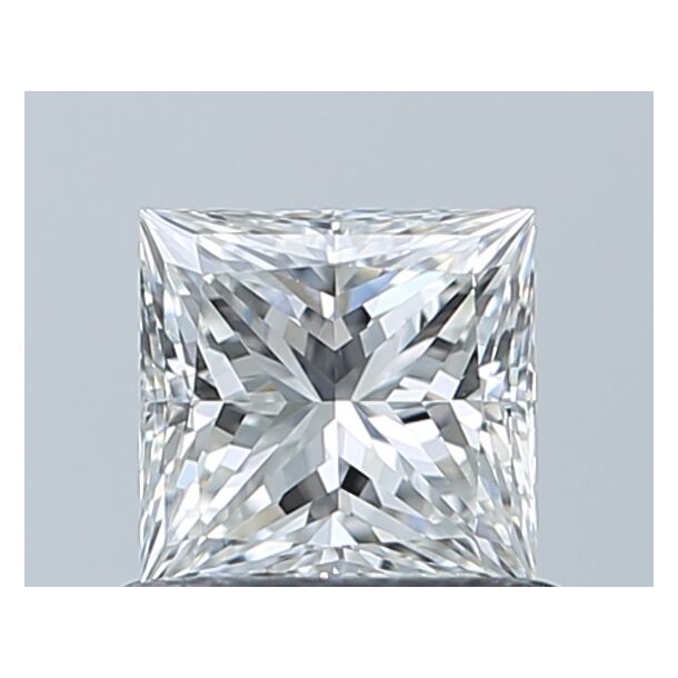 0.7 Karaat Diamant met een Prinses vorm, Kleur G, Zuiverheid VVS2