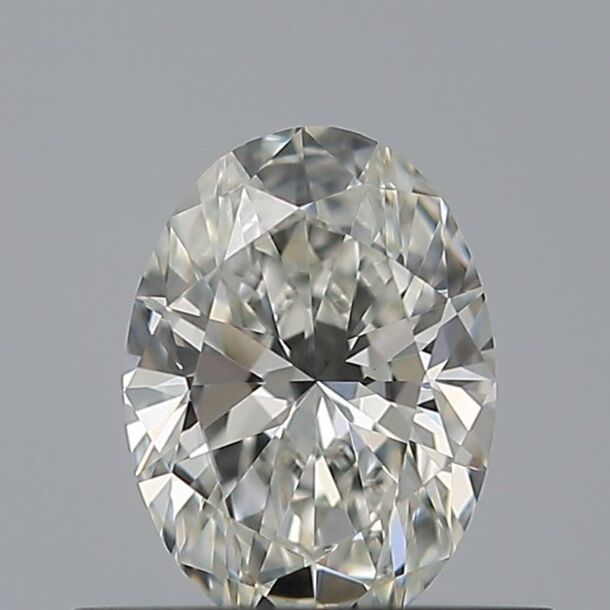 0.4 Carat Diamant de taille Oval, Couleur G, Pureté VVS2 0.4 Carat Diamant de taille Oval, Couleur G, Pureté VVS2