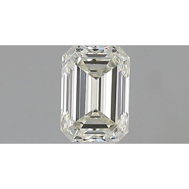 0.51 Carat Diamond, Emerald Cut, Color I, Clarity VVS2