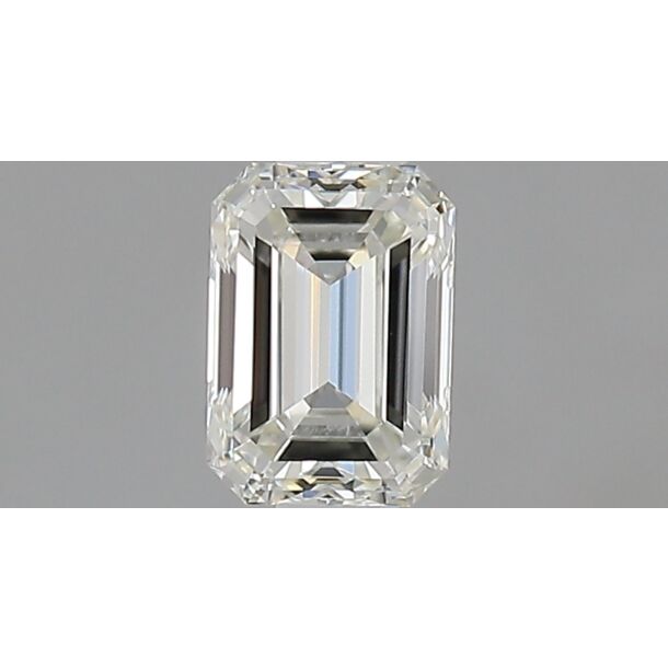 0.5 Carat Diamond, Emerald Cut, Color H, Clarity IF 0.5 Carat Diamond, Emerald Cut, Color H, Clarity IF