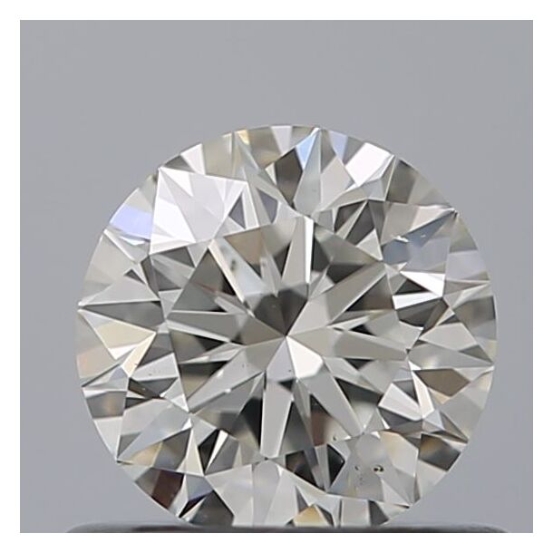 0.56 Karaat Diamant met een Briljant vorm, Kleur I, Zuiverheid SI1 0.56 Karaat Diamant met een Briljant vorm, Kleur I, Zuiverheid SI1