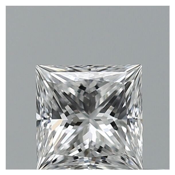 0.43 Carat Natural Diamond, Princess Cut, Color D, Clarity VS1 0.43 Carat Natural Diamond, Princess Cut, Color D, Clarity VS1