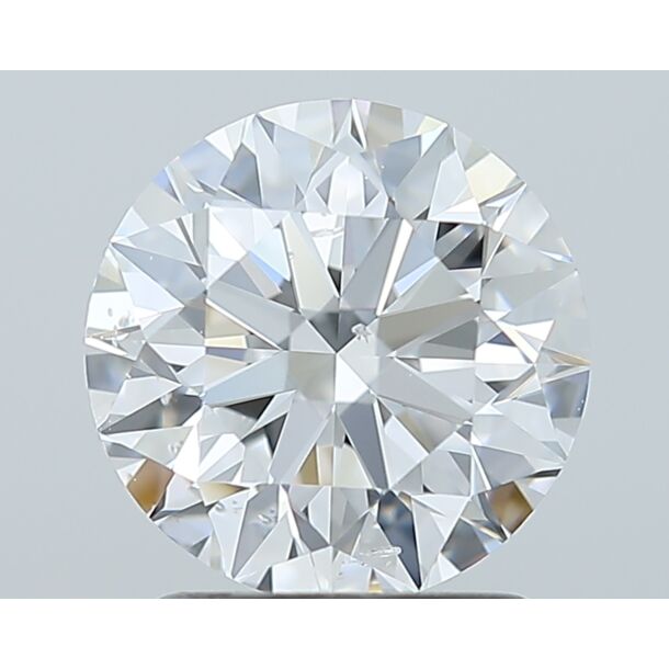 1.73 Carat Natural Diamond, Round Cut, Color D, Clarity SI1 1.73 Carat Natural Diamond, Round Cut, Color D, Clarity SI1