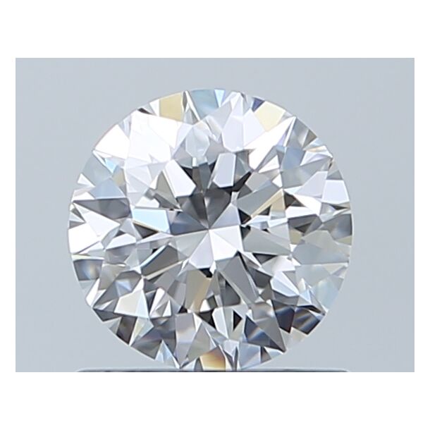 0.7 Carat Diamant Naturel de taille Brillant, Couleur D, Pureté VVS1