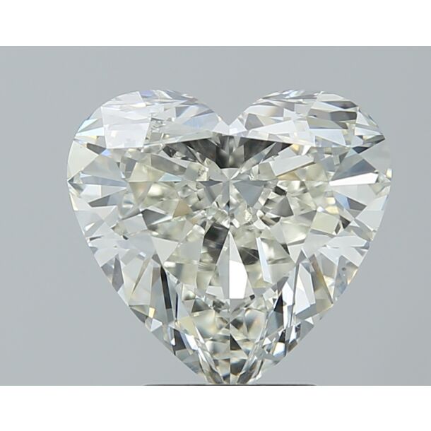3.01 Carat Diamant Naturel de taille Coeur, Couleur I, Pureté VS2
