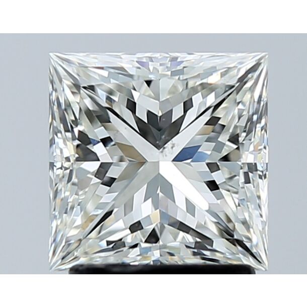 2.01 Karat Diamant Im Prinzessschliff, Farbe I, Reinheit SI1 2.01 Karat Diamant Im Prinzessschliff, Farbe I, Reinheit SI1